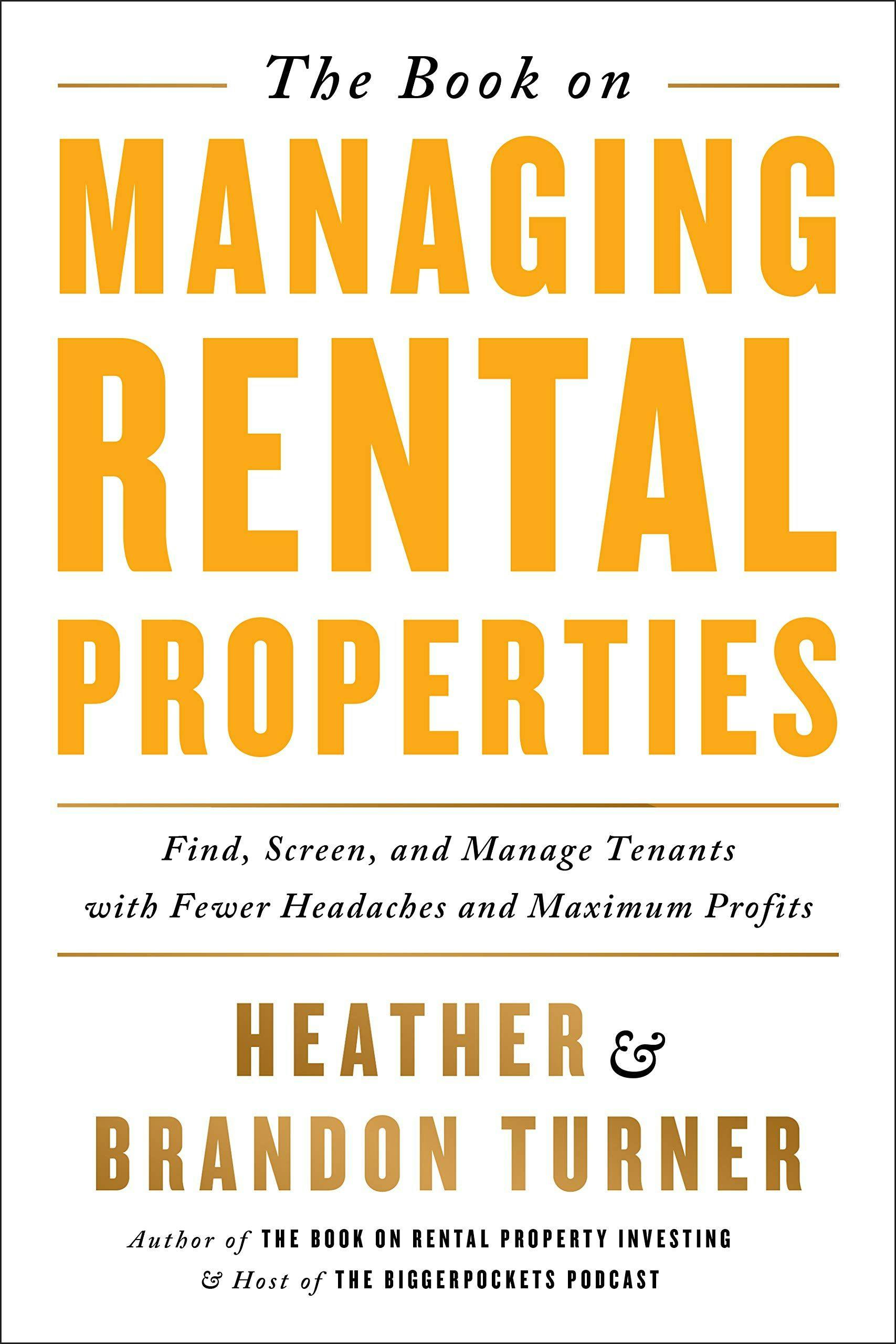 The Book on Managing Rental Properties image