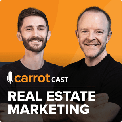 Real Estate Marketing for Investors & Agents on the CarrotCast Podcast image